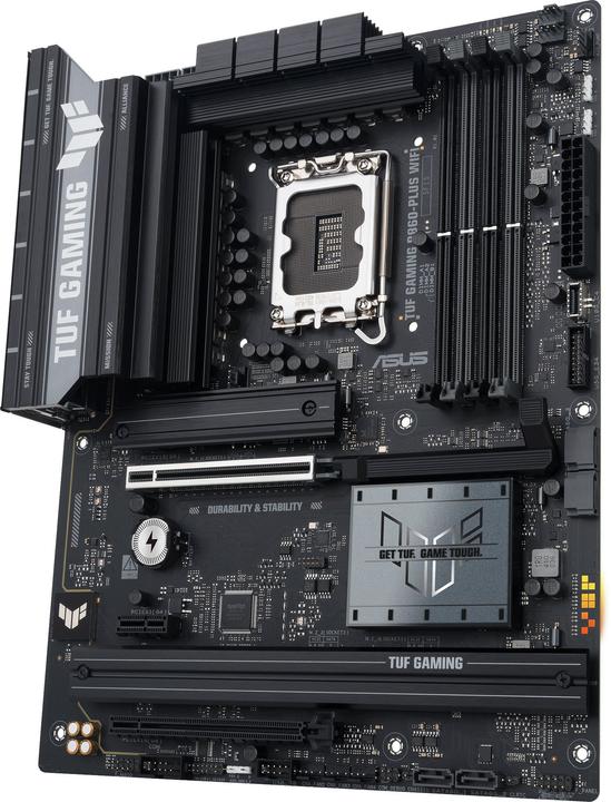 Productafbeelding ASUS TUF GAMING B860-PLUS WIFI (LGA 1851, Intel B860, ATX)