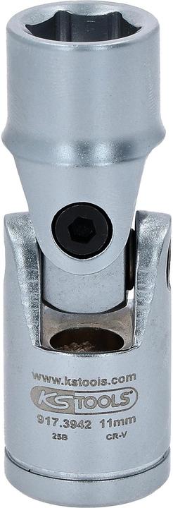 Actual product image KS Tools 3/8" hexagon socket with joint