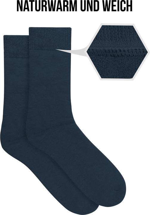 Produktbild Normani 3 Paar Alpaka-Vollplüschsocken (3er Pack, 43 - 46)