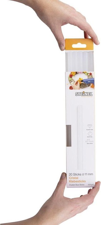 Actual product image Steinel Glue Sticks Cristal