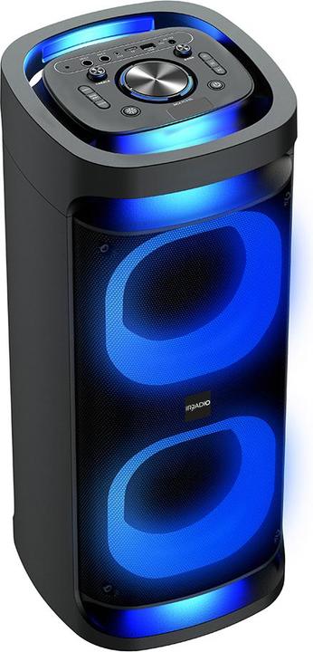 Produktbild Irradio IR-PS80 OMNIA4-Sound, Party-Lautsprecher mit RGB-LED (3.40 h)