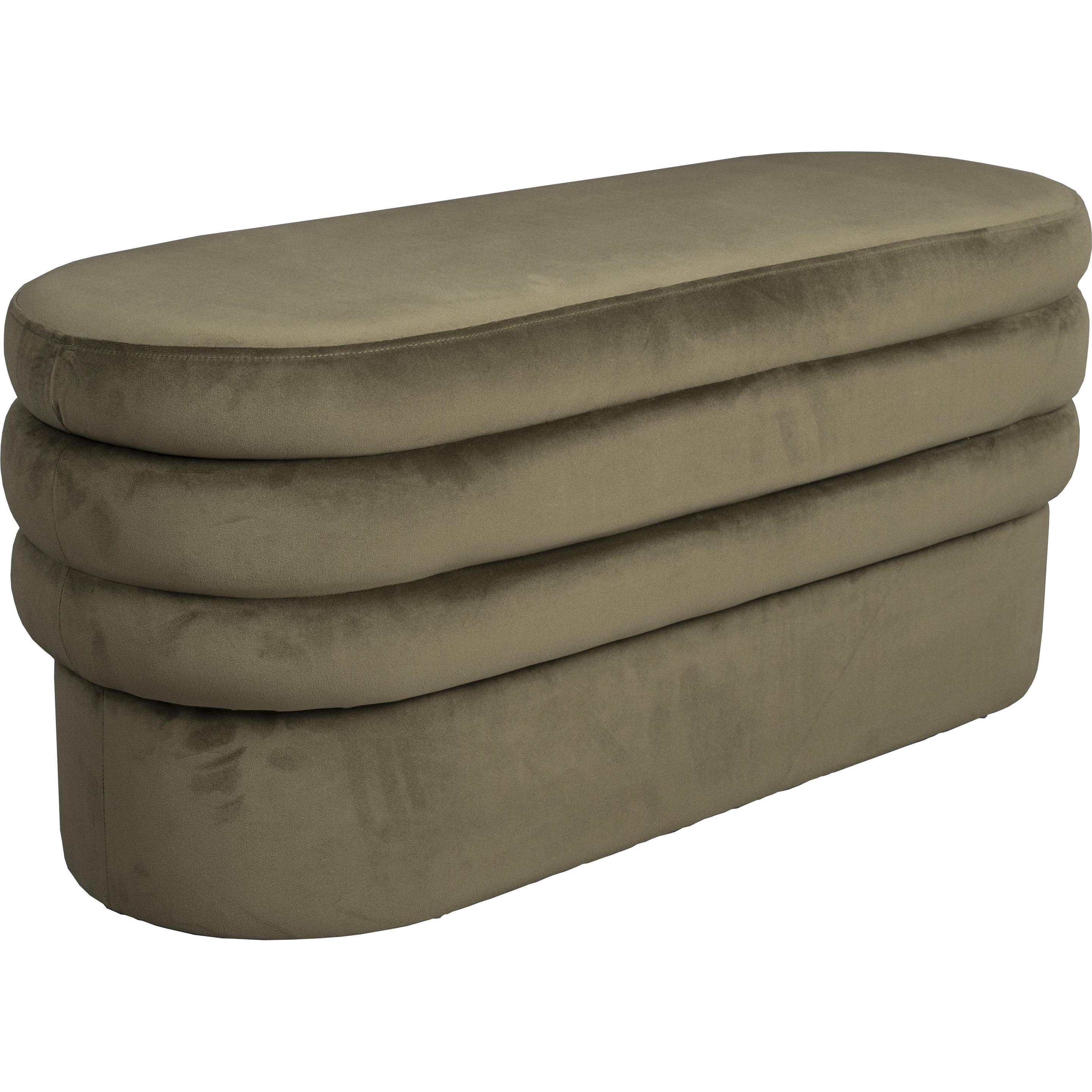 Thumbnail - Dutchbone, Hocker + Pouf, Aditi Bench Green