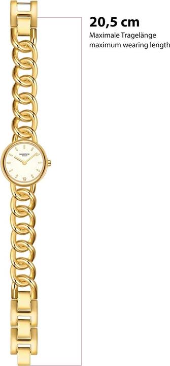 Produktbild Glanzstücke München Damen Quarzuhr gelbgold Edelstahl gelbgold - 38068 (25 mm)