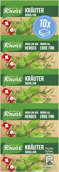 Image du produit Knorr Bouillon aux herbes