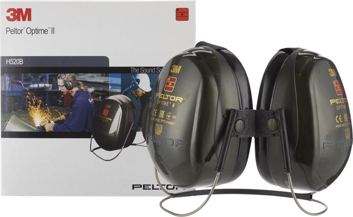 Productafbeelding 3M Peltor OPTIMEI I CAP HOORBESCHERMING GROEN SNR31 (1 x)