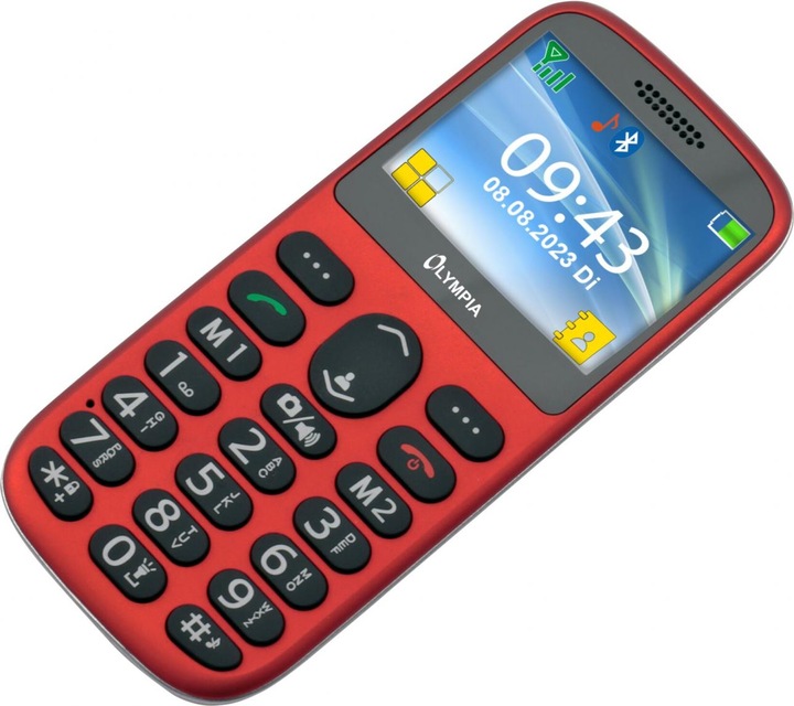 Actual product image Olympia Mobile phone SUN ROT (2.30", 0.30 Mpx, 2G)