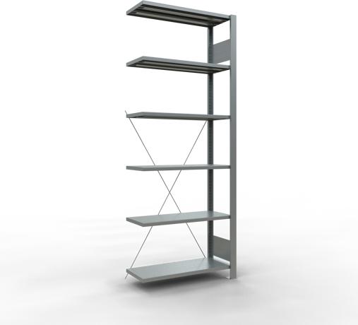 Produktbild Schulte Lagertechnik Stecksystem Anbauregal MULTIplus86