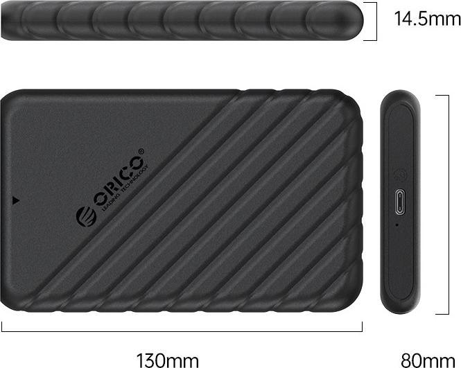 Image du produit Orico BOITIER HDD/SSD 2.5 USB 3.1 Gen 1 Type-C (2.5")