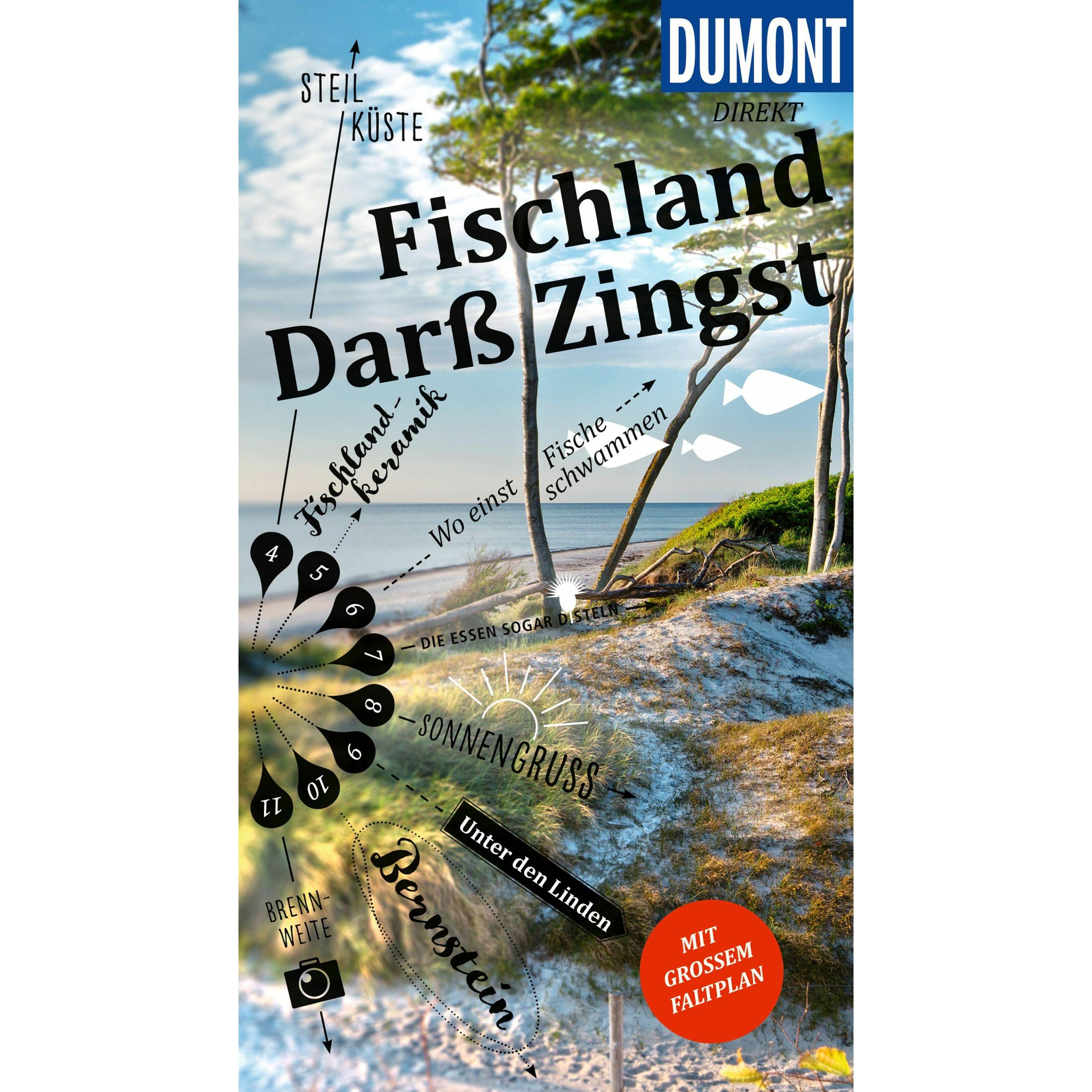 direkt Reiseführer Fischland, Darss, Zingst, Ratgeber von Claudia Banck