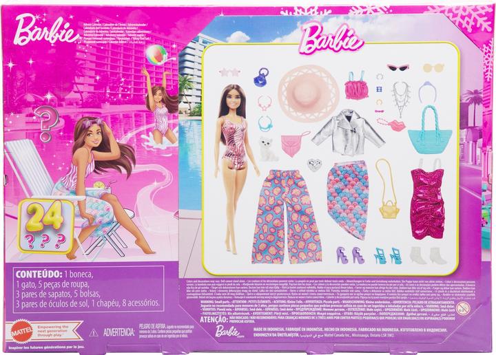 Actual product image Barbie FAB Advent Calendar