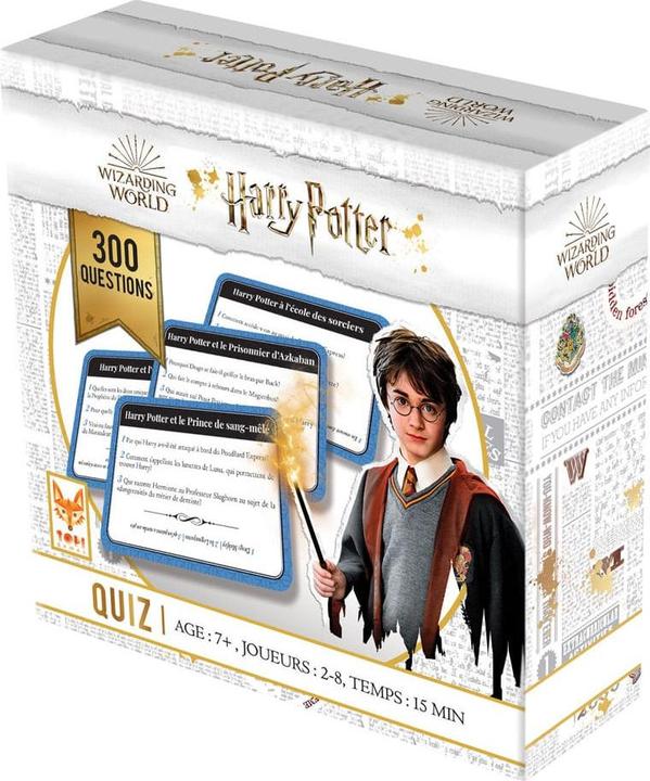 Actual product image Topi games Harry Potter Quiz 300 Questions (French, 2 - 8 Players)