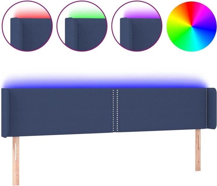 Produktbild vidaXL LED Kopfteil (183 x 16 x 88 cm)