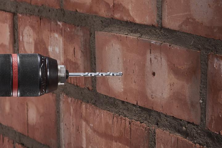 Actual product image wolfcraft 1 masonry drill bit HM ø6x100mm (6 mm)