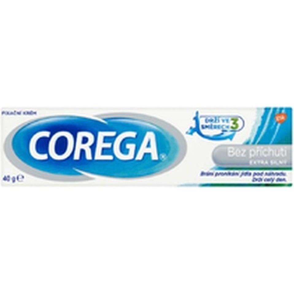 Corega, Zahnpasta, Flavourless extra starke Fixiercreme 40 g