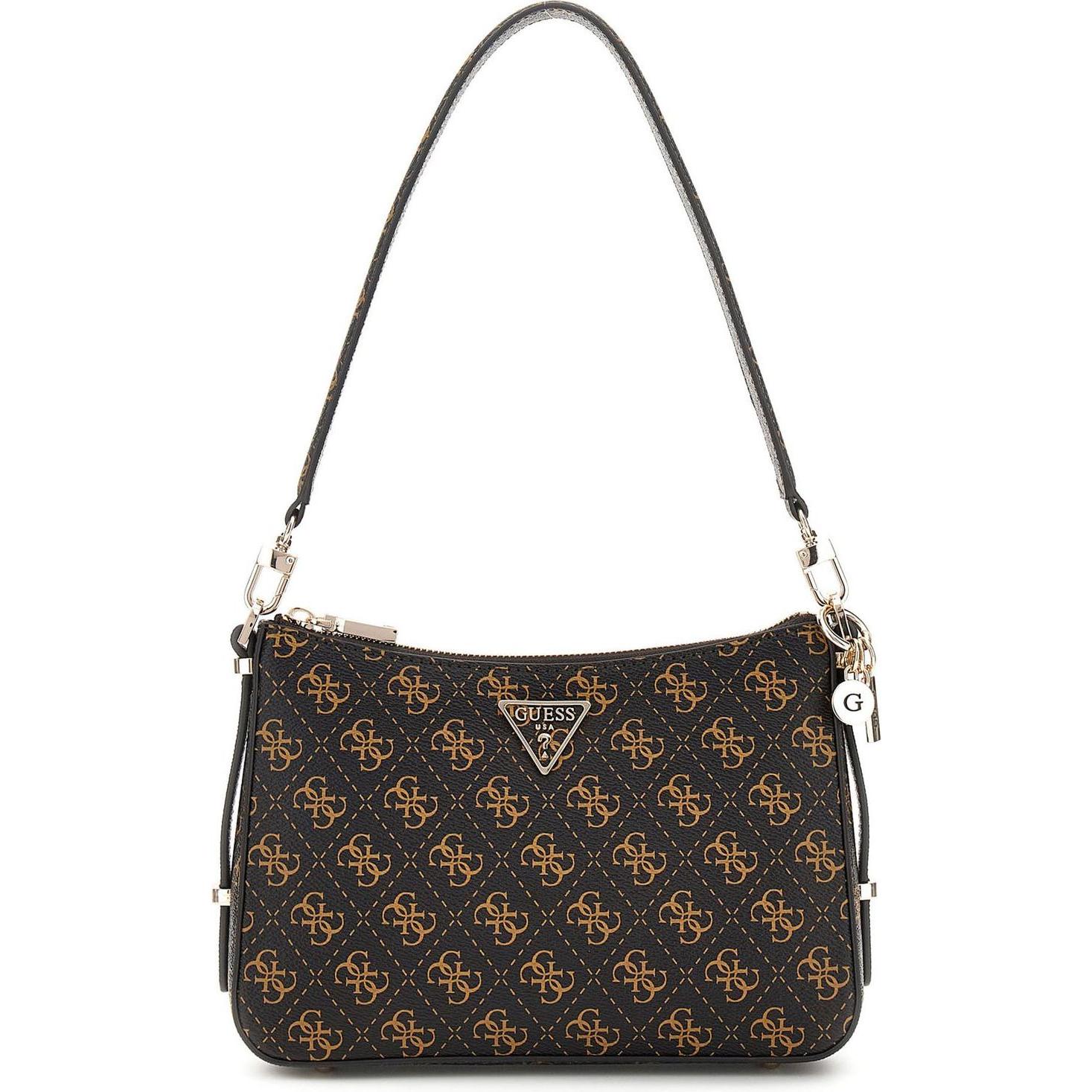 Guess, Donne, Borsetta, Eco Victoria, Grigio