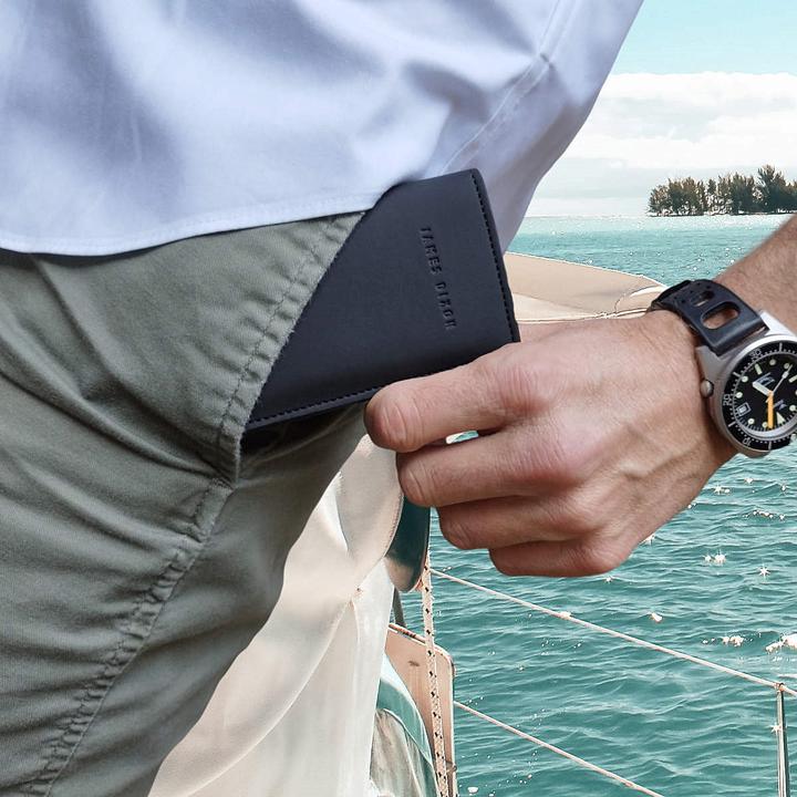 Actual product image James Dixon Botón Nautica - All Black - Münzfach