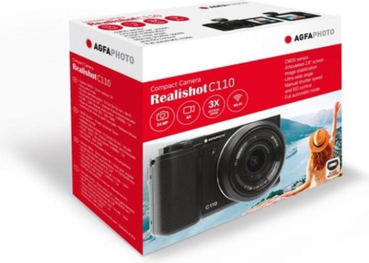 Produktbild AGFAPHOTO Ultra Wide Angle High End Zoom X 3 (2.38 - 7.14 mm, 24 Mpx, 1/3.06")