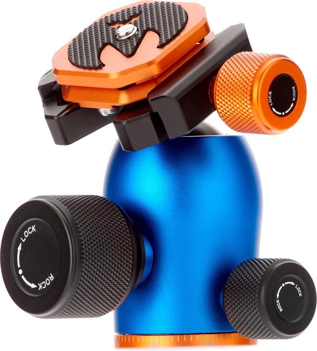 Immagine prodotto 3 Legged Thing Testa a sfera AirHed Pro Blue (blu) con piastra a sgancio rapido compatibile Arca (Testa sferica)