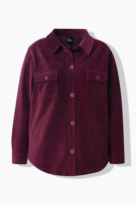 Actual product image Ulla Popken Corduroy Shacket (50, 52)