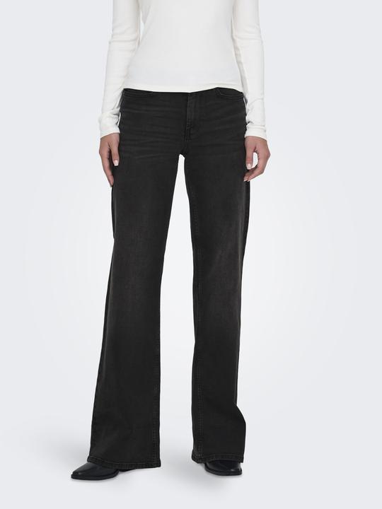 Actual product image Only ONLCHRIS Mittlere Taille Weiter Beinschnitt Jeans Jeans mit weitem Bein (W30/L32)