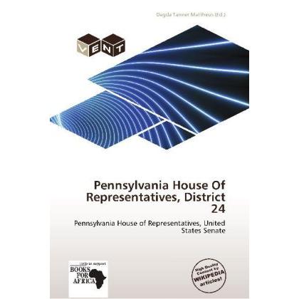 Pennsylvania House Of Representatives, District 24, Fachbücher von Dagda Tanner Mattheus