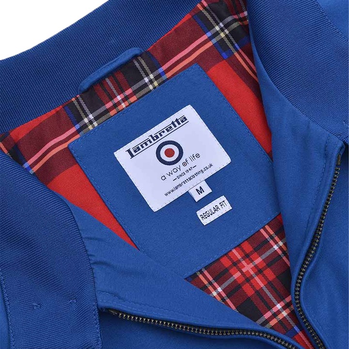 Actual product image Lambretta Mens Shower Resistant Harrington Jacket (3XL)