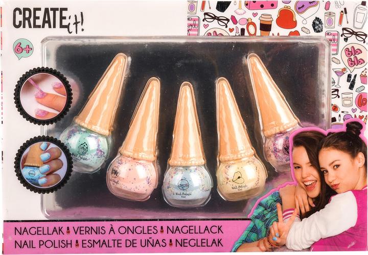 Actual product image Create It! Make it. Shimmer nail polish ice cream cone