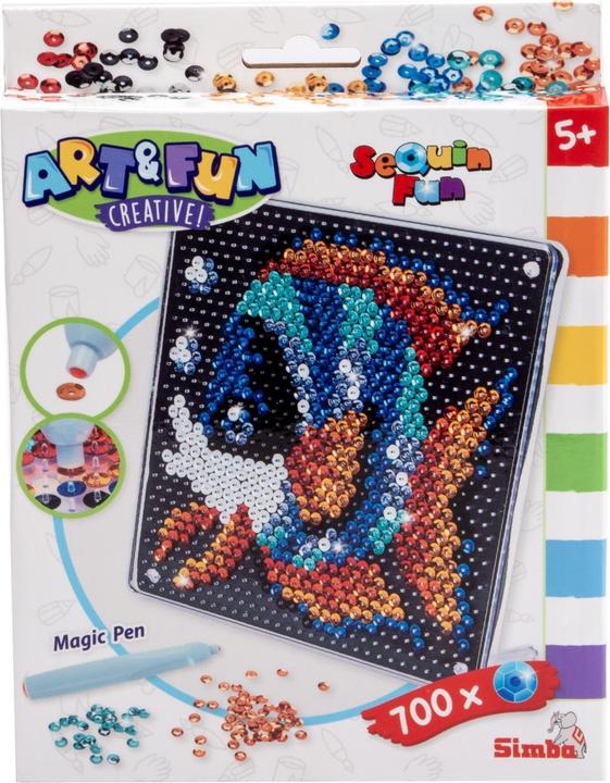 Actual product image Simba A&F Sequin fish