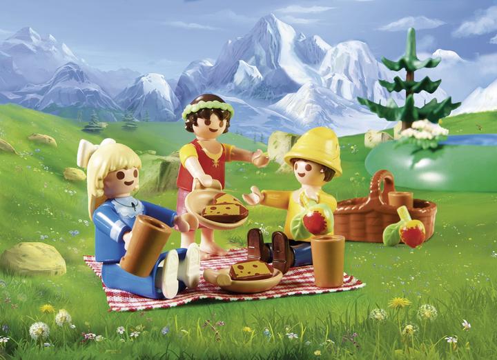 Actual product image Playmobil At the crystal lake with Heidi, Peter and Clara (70254, Playmobil Heidi)