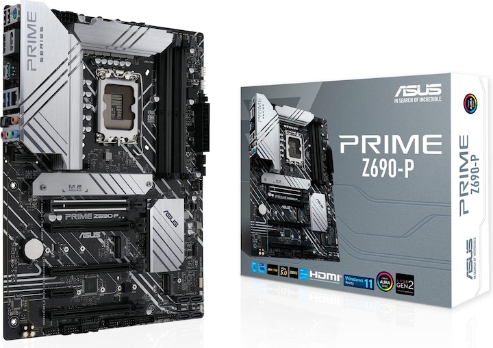 Produktbild ASUS Prime Z690-P (LGA 1700, Intel Z690 (DDR5), ATX)