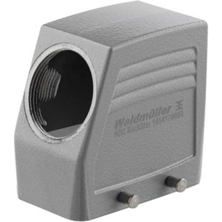 Weidmüller Staffa a croce dell'alloggiamento del gommino Alu IP66 1787230000, Cavo + Spina elettrica, Grigio