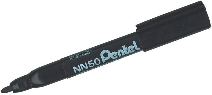 Produktbild Pentel Permanent Marker Green-Label NN50 (Schwarz, 2 mm, 12 x)