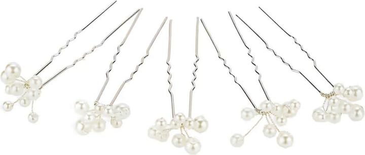 Actual product image Trisa Celebride Hairpin With Small Pearls