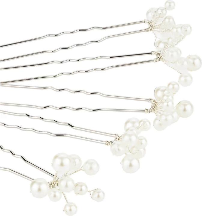 Actual product image Trisa Celebride Hairpin With Small Pearls