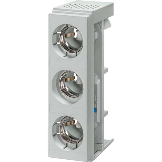 4x Siemens, Sicherung, D02-Abdeckung 3p 5SF6020 (NH-DIN Sicherung, 25 A)