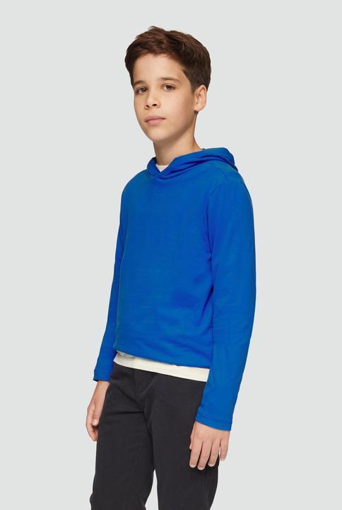 Actual product image S.Oliver T-Shirt Langarmshirt mit Kapuze und Rückenprint (170, 176)