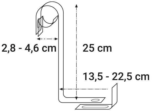 Actual product image Alba Balcony box girder