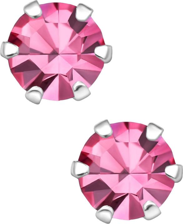 Immagine prodotto Maxte Silberne Runde 5 mm mit Kristallen (Argento)