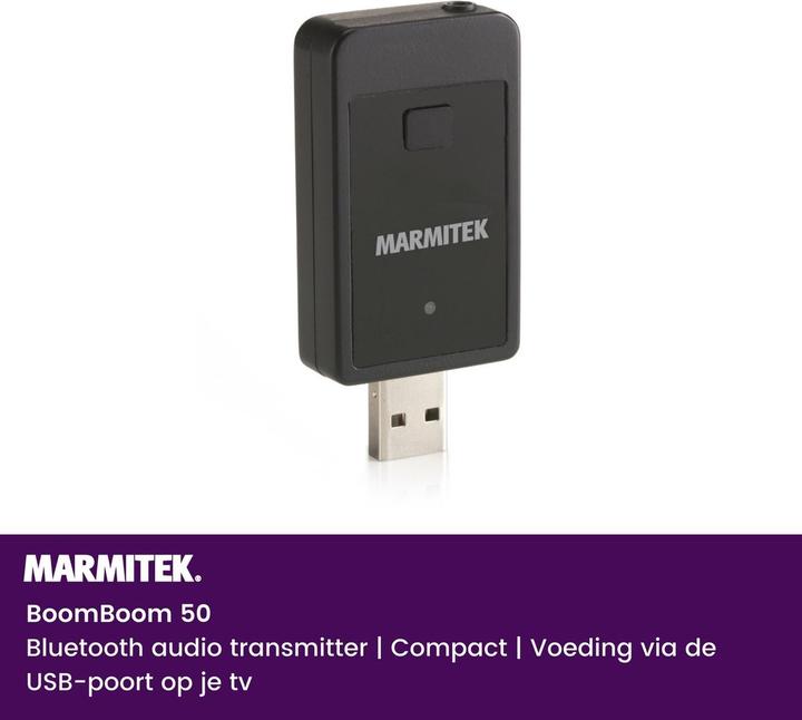 Produktbild Marmitek BoomBoom 50 Bluetooth TV Audiosender (Sender)