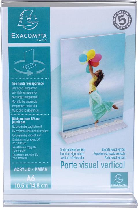 Image du produit Exacompta Porte-brochures de table (A6)