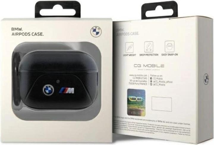 Immagine prodotto BMW BMAP222PVTK AirPods Pro 2 (2022/2023) cover czarny/nero Linea curva (Manicotto per cuffie)