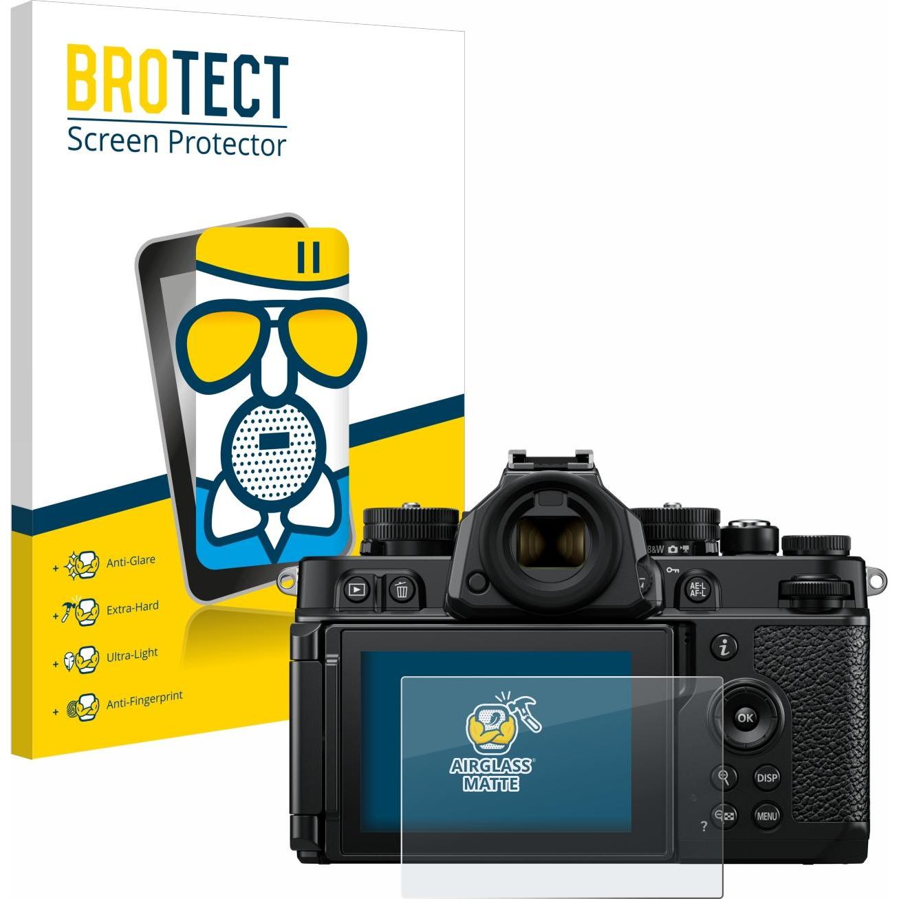 BROTECT AirGlass Panzerglasfolie Matt (Displayschutz), Kameraschutz