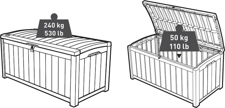 Actual product image Keter Glenwood