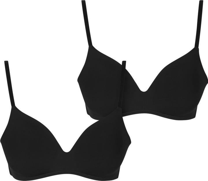 Produktbild Urban Classics Ladies Basic padded Bra 2-Pack - 192975 (2er Pack, 80 B)