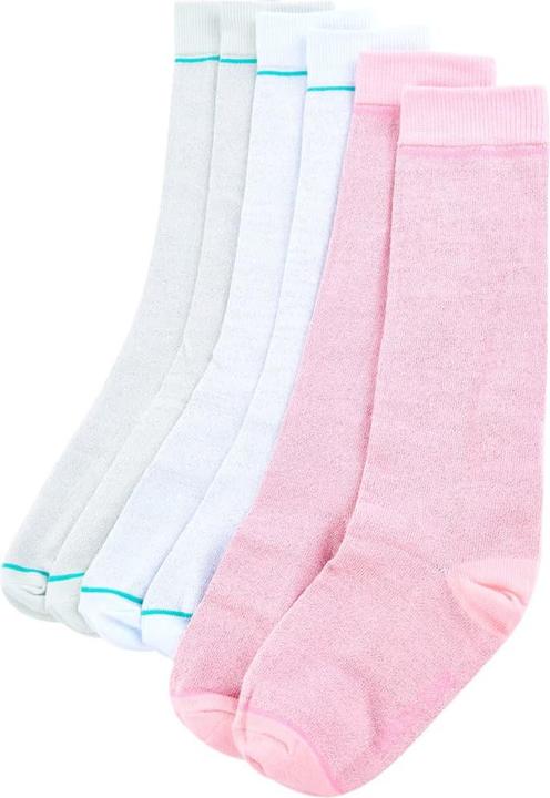 Verde menta chiaro, Rosa medio, Blu chiaro