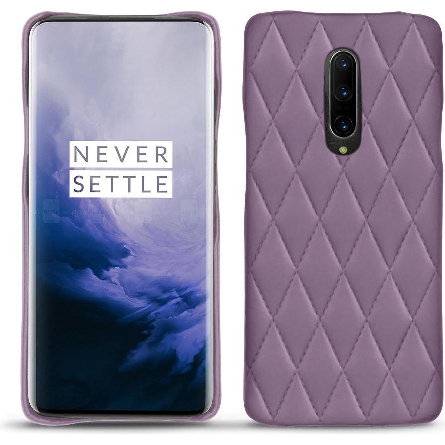 Noreve Lederschutzhülle (OnePlus 7 Pro), Smartphone Hülle, Violett