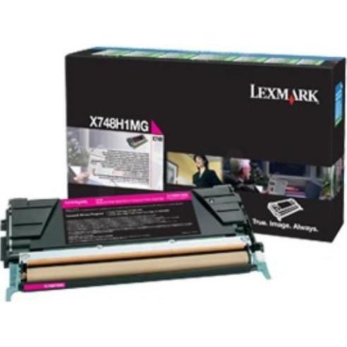 Lexmark, Toner, Toner magenta Orig.Nr. X748H3MG (M)