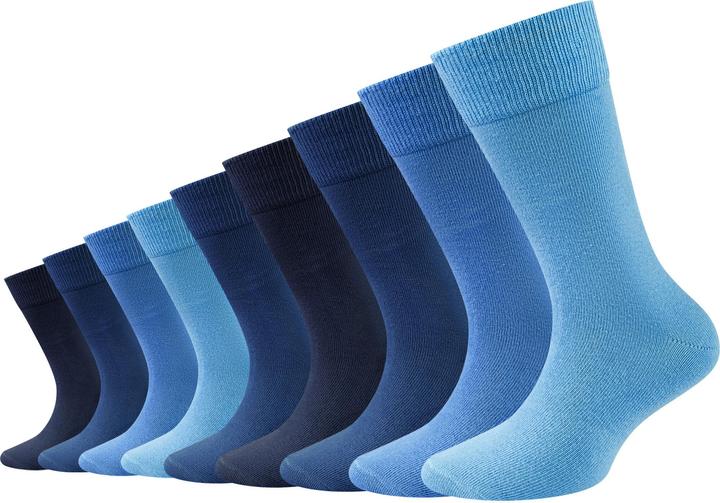 Actual product image S.Oliver Socks Kids socks with soft cuff cotton easy care durable for boys and girls (pack of 9, 35, 38)