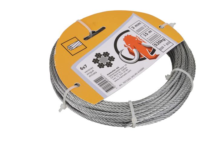 Image du produit Mamutec Câble métallique (15 m)