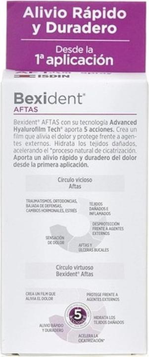 Actual product image Isdin Bexident Aftas Spray 15ml (15 ml, Mouth spray, Mouthwash)